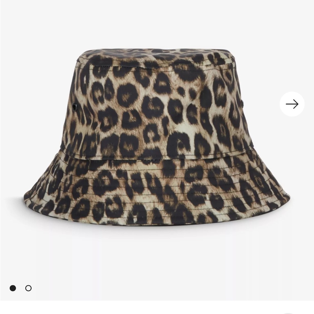 The Kooples Leopard Print Bucket Hat